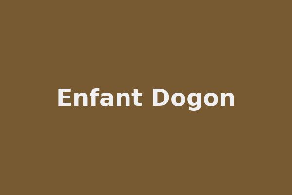 Enfant Dogon