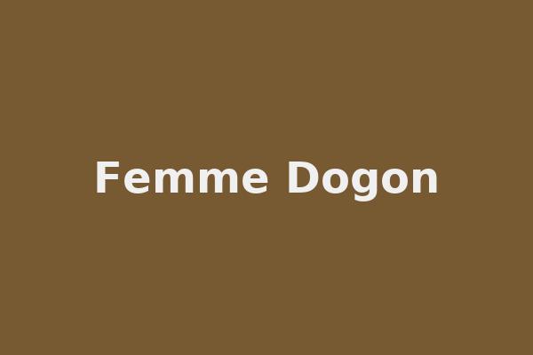 Femme Dogon