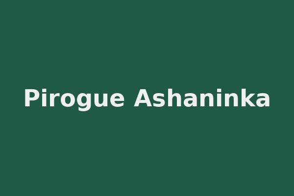 Pirogue Ashaninka